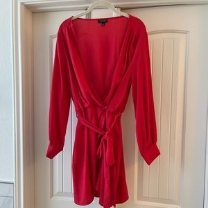 Top shop little red dress